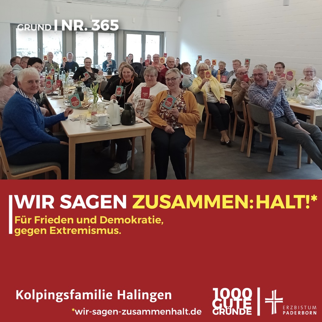 ZUSAMMEN:HALT! Mitmach-Kampagne für Frieden und Demokratie, gegen Extremismus!